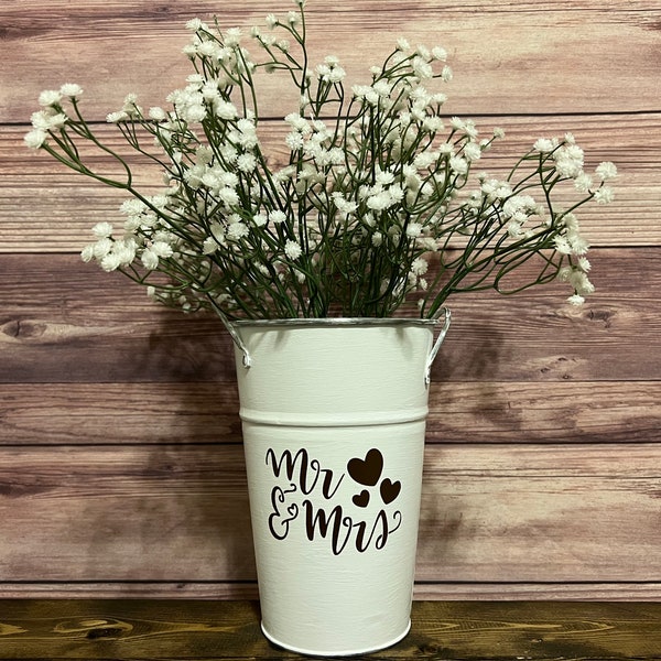 Bucket Centerpiece Etsy