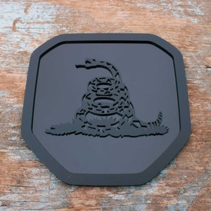 Don&#39;t Tread on Me Snake Badge - Fits 2019-2020 Dodge® Ram® - 1500, 2500, 3500