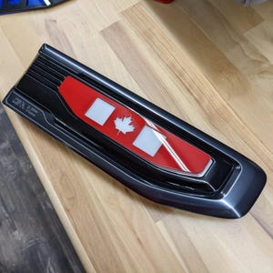 Canadian Flag Inserts Pair - Fits 2019+ GMC 1500