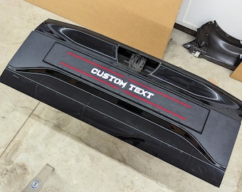 Aplique LED con texto personalizado para portón trasero (compatible con F150 2015-2020)