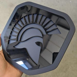 Insigne spartiate - Pour Dodge® Ram® 2019-2024 hayon 1500, 2500, 3500