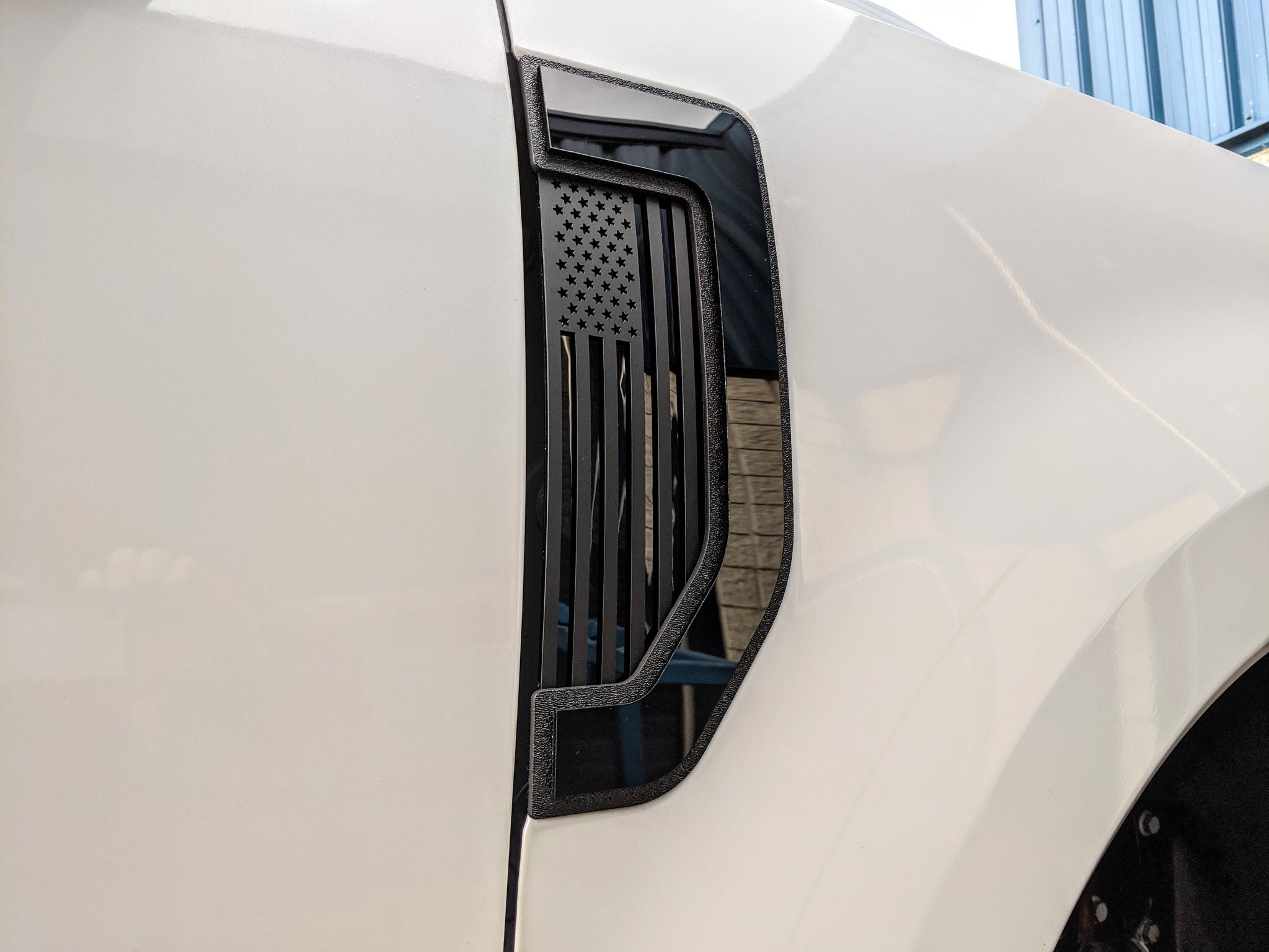 American Flag Fender Badge Set Fits 20172021 Ford® F250® Etsy