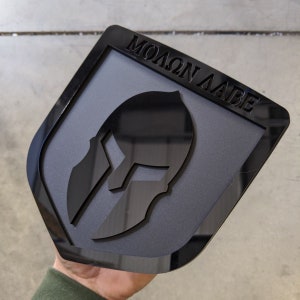 Molon Labe Badge - Fits 2009-2018 Dodge® Ram® Tailgate -1500, 2500, 3500