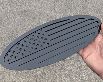 Ford Oval American Flag Replacement Badge - Fits 2017-2019 Super Duty® Trucks 250/350/450
