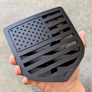 American Flag Badge - Fits 2009-2018 Dodge® Ram® Tailgate -1500, 2500, 3500