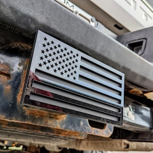 American Flag Hitch Cover