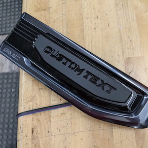 Custom Text Insert Pair - Fits 2019+ GMC 1500