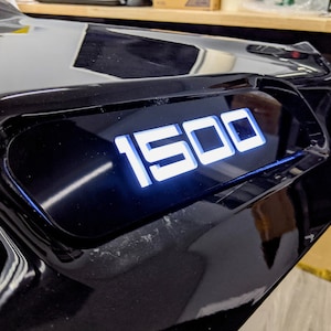 LED 1500 Hood Badges - Fits Ram 2019-2023 Ram 1500®