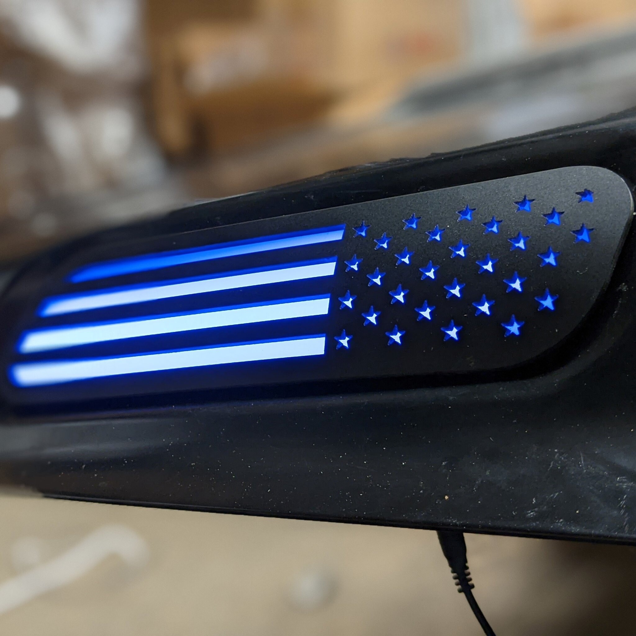 LED American Flag Hood Badges Fits 20192020 Ram 2500/3500® Etsy