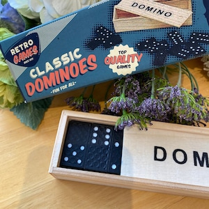 Retro Classic Dominoes Game