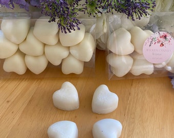 Large Soy Wax Melt Hearts: Highly Fragranced Aromatherapy Melts