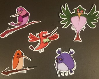 Hummingbird Sticker Series