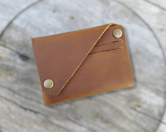 Mens wallet small Minimalist Leather Wallet, women men Wallet, Front Pocket Wallet,Slim Wallet, Credit Card holder, Coin Small wallet gift