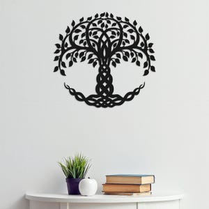 Metal Art Decor Tree of Life Wall Art, Extra Large Tree of Life Metal Wall Decor, Tree of Life Metal Wall Wall Ornament