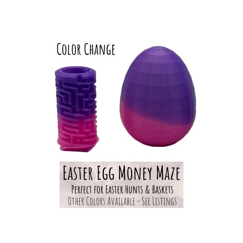 Easter Egg Money Maze | Purple Easter Eggs  Easter Basket Stuffer | Teen Easter Gift | Easter Egg Hunt | Easter Money Gift Money Maze Gift