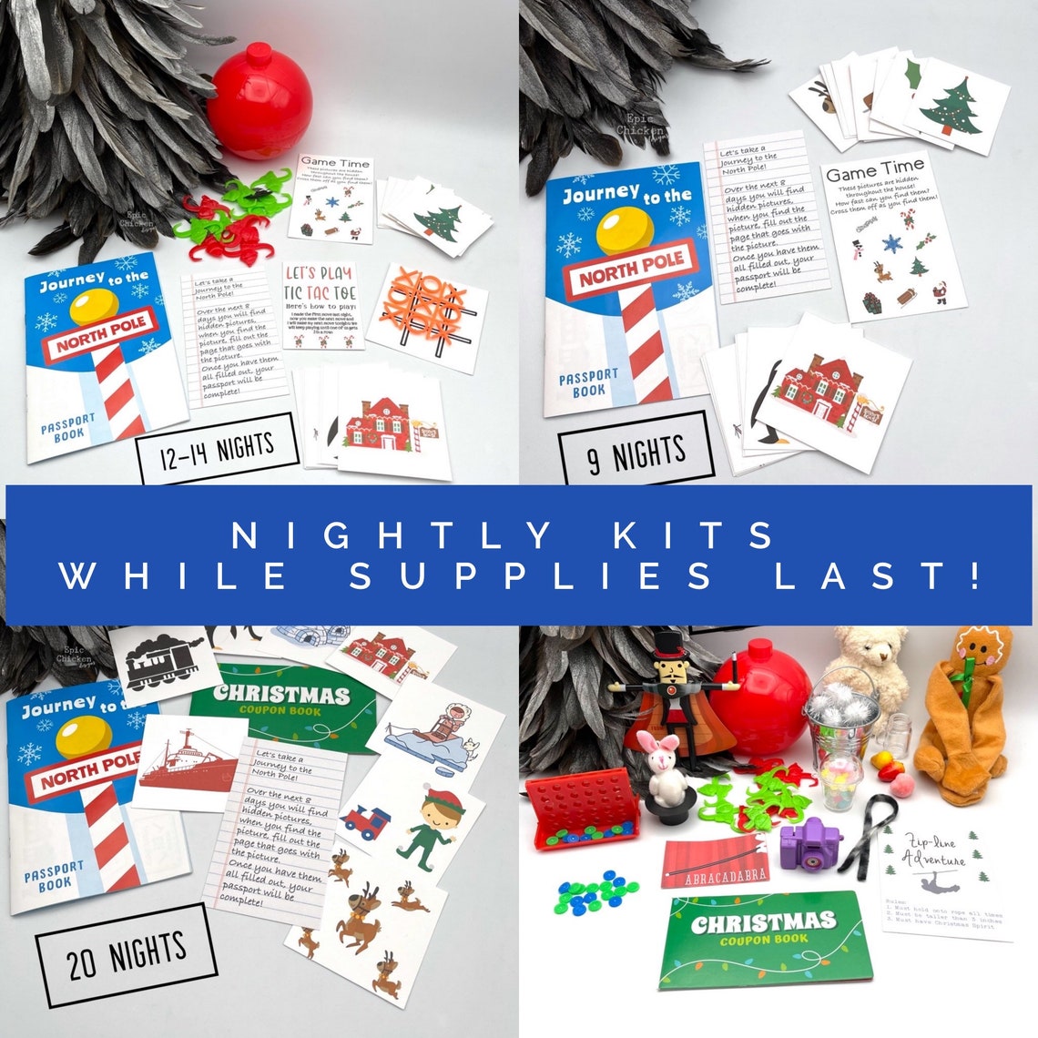 Powder Sugar Bakery Elf Inspired Scene Etsy