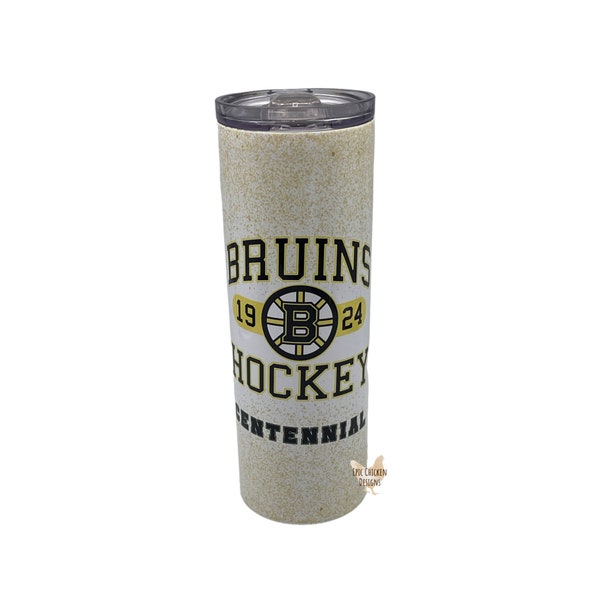 Boston Hockey Tumbler | 20oz Hockey Tumbler | Tumbler | Gift for Him Gift | Gift for Her |