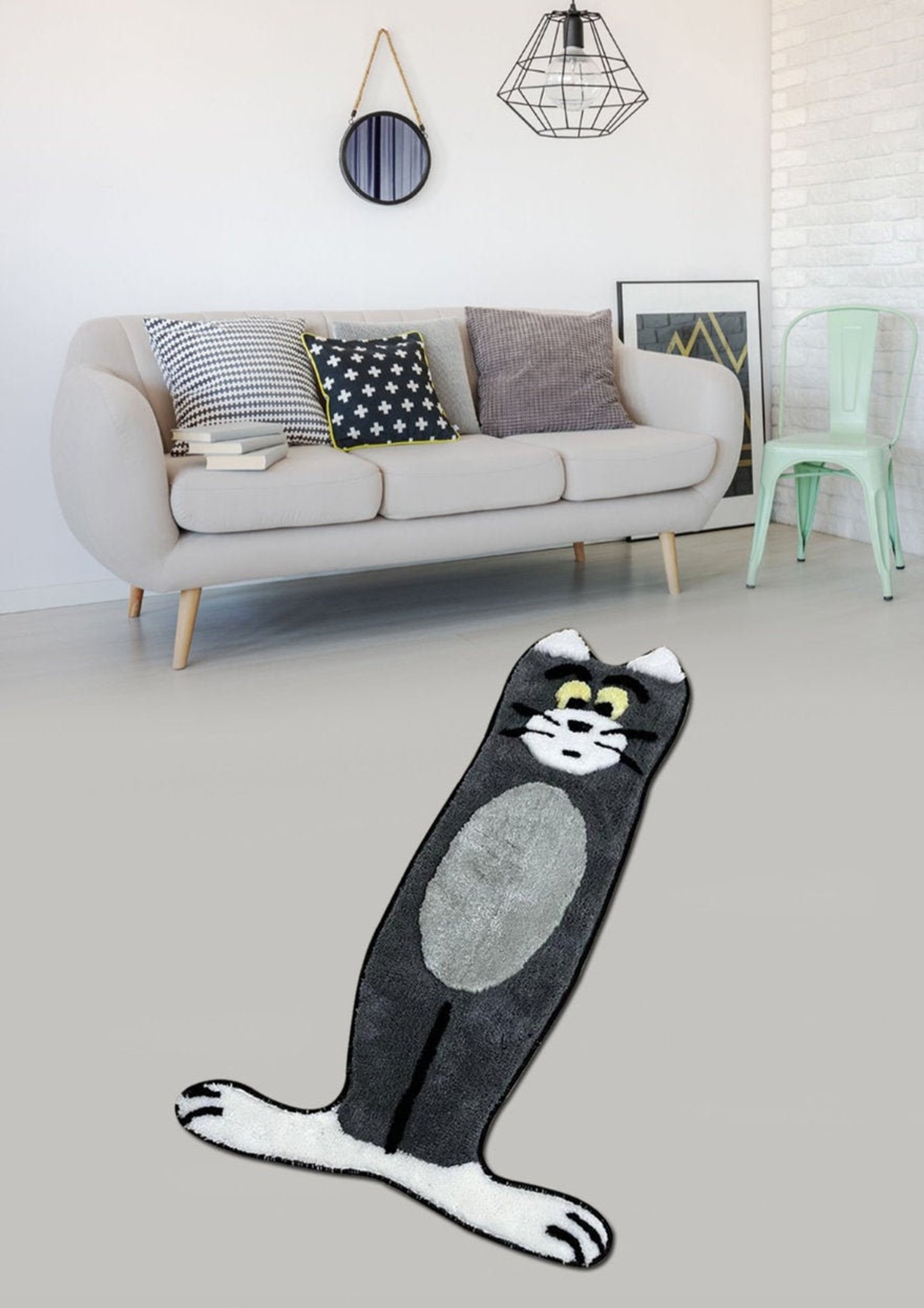 Cute Tom & Jerry Carpet / Rug Decorative Carpet EASY Etsy