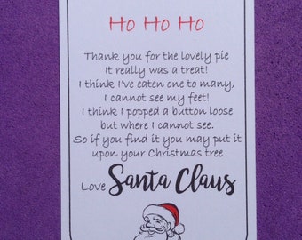 10 x Santa's Lost Button Tags, Christmas Eve Magic, Labels, Fundraising Fetes