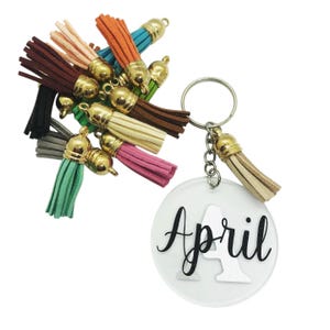 Personalised Keyring Keychain Gift Stocking Filler Fashion Mothers Fathers Day