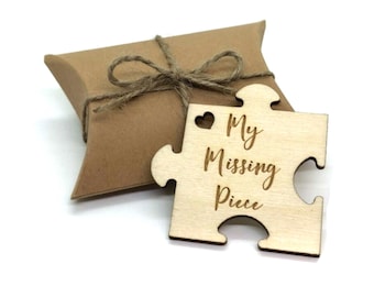 My Missing Piece Jigsaw Gift Novelty Valentines Love Anniversary For Him For Her