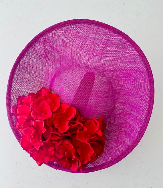 Fascinators Hat Flower Mesh 7\