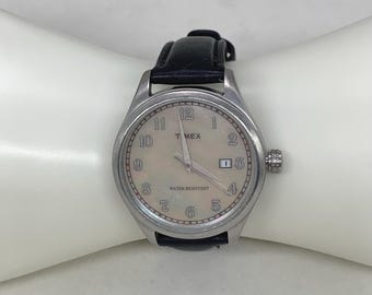 Saint James Crystal and Mother-of-pearl Watch in Stainless  display picture 2
