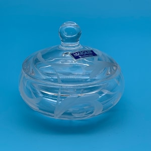 Marquis by Waterford Yours Truly Crystal Lidded Jar