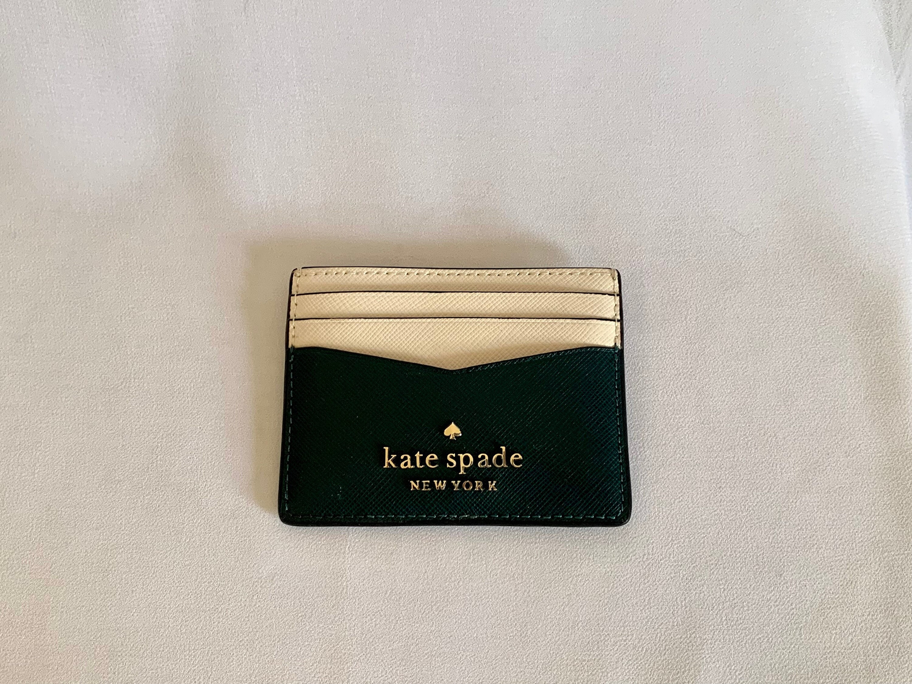 Kate Spade New York Staci Small Slim Card Holder (Sage)