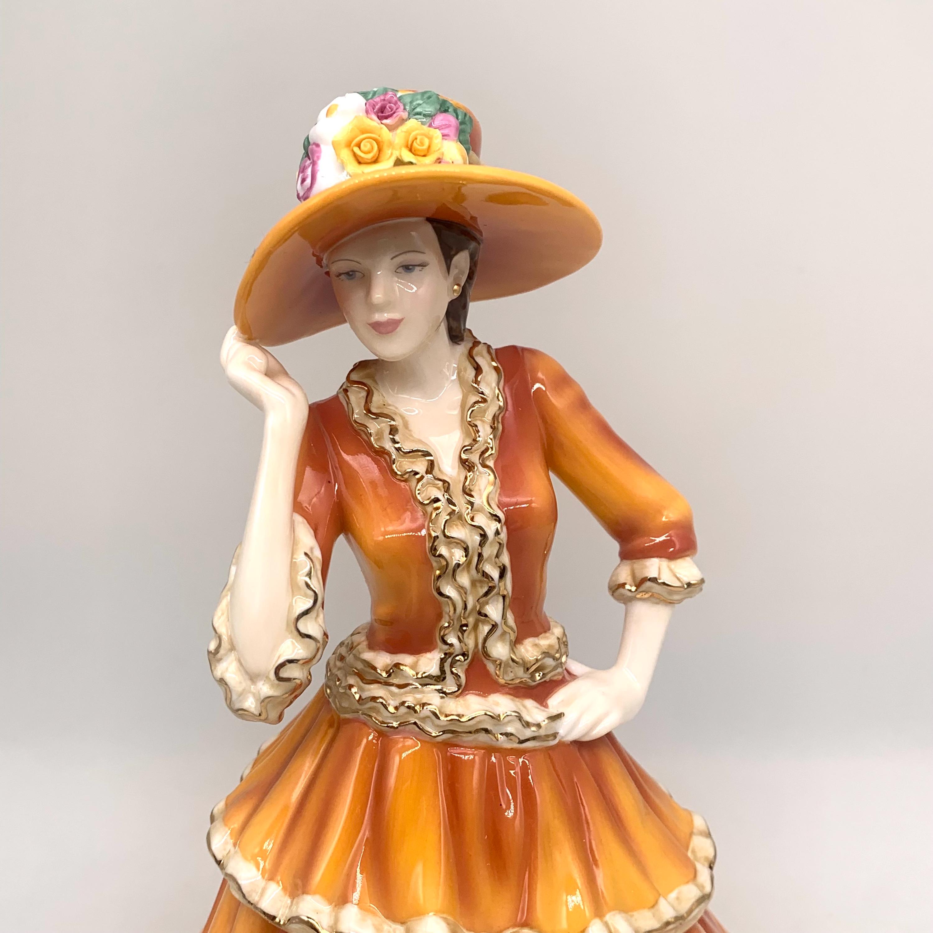 ロイヤルドルトン　ダイアナ　フィギュア ロイヤルドルトン プリティレディース「ダイアナ」フィギュア