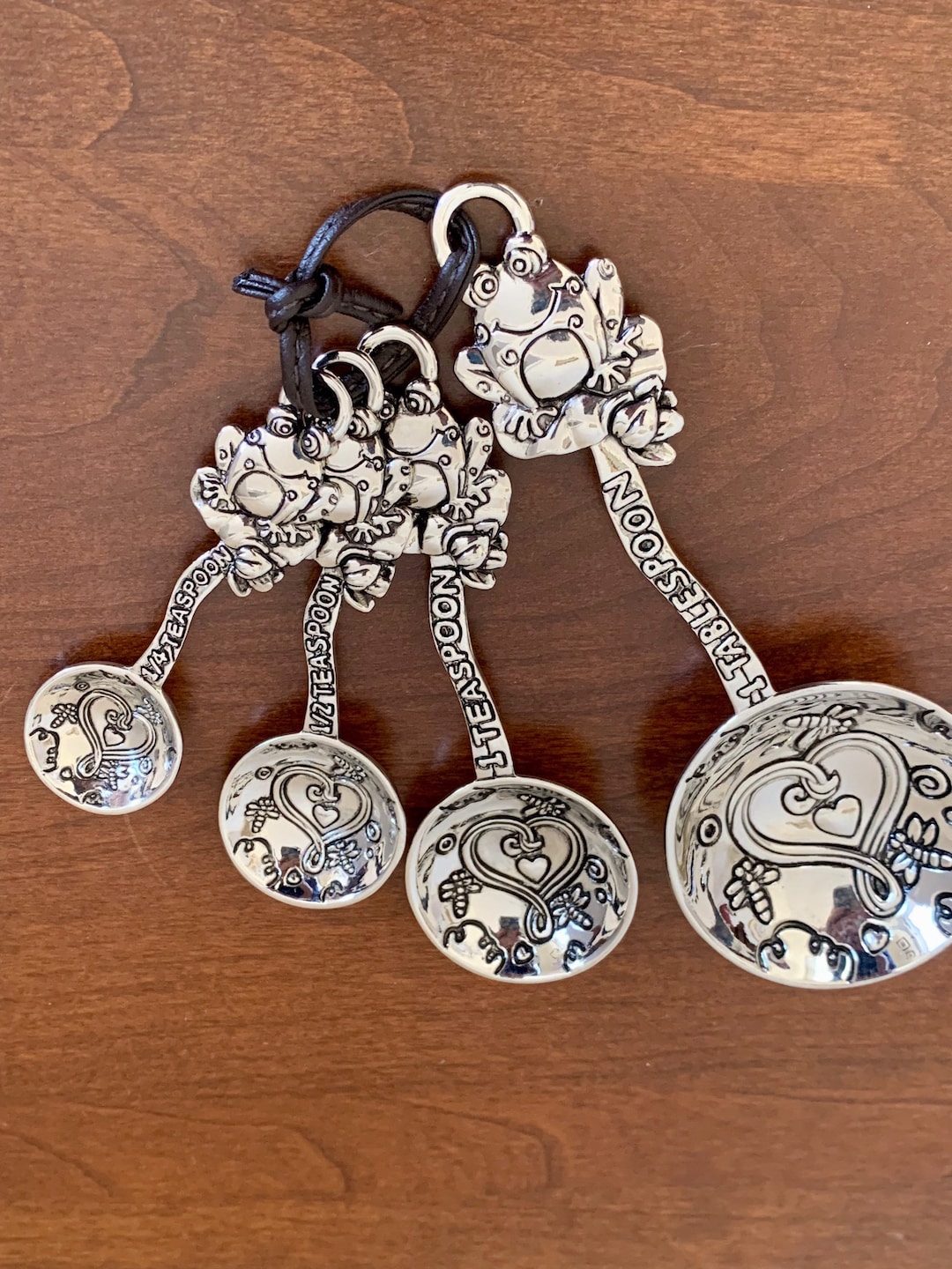 Vintage Ganz Frog Measuring Spoon Set 4 Pc. Etsy