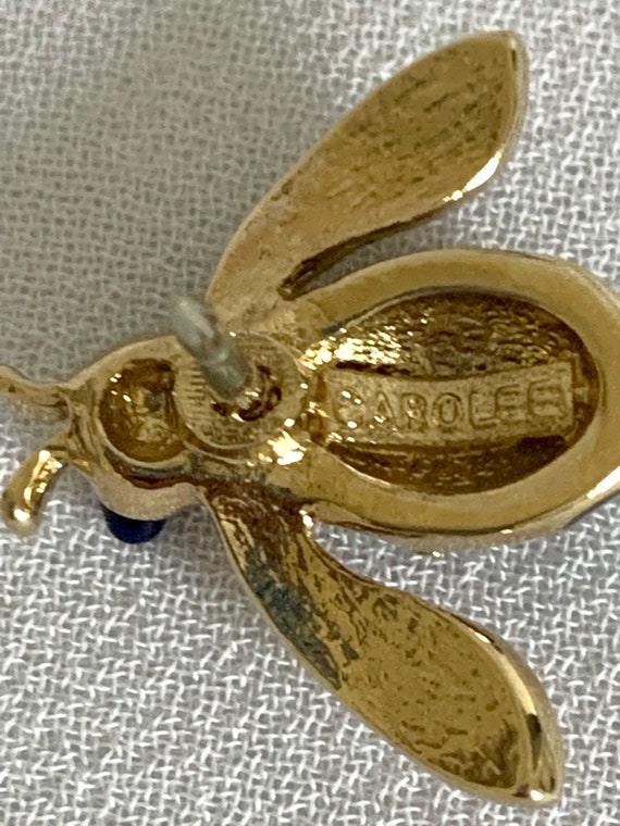 Vintage Carolee Bumblebee Pin - image 4