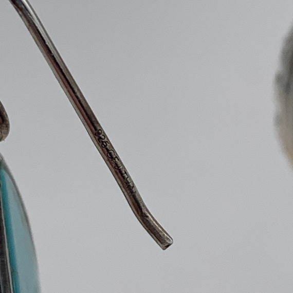 CFJ Sterling Silver Dragonfly Teardrop Earrings - image 4