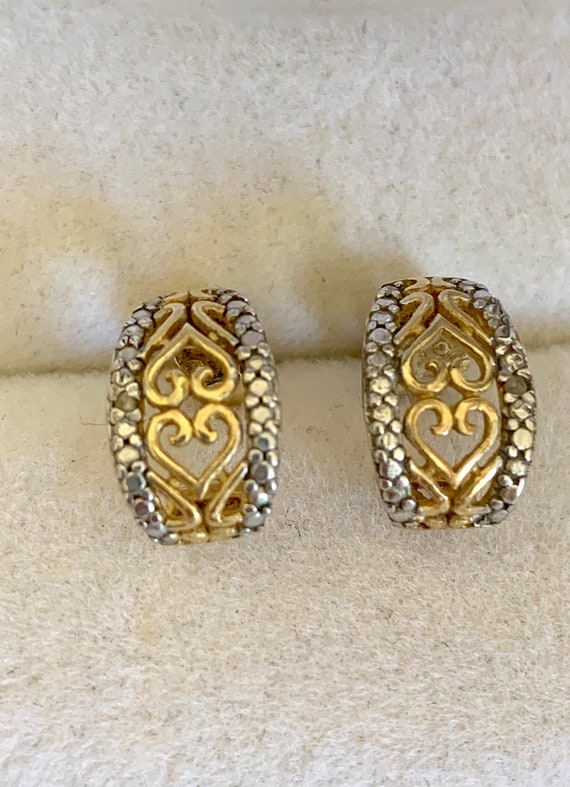 Jcm 925 gold earrings best sale