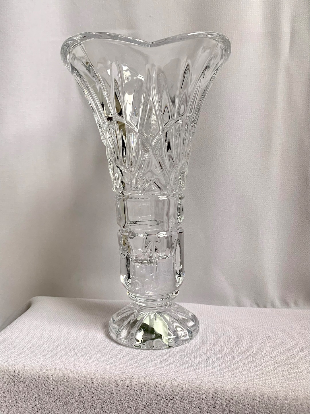 Shannon Crystal Freedom Vase by Godinger Etsy