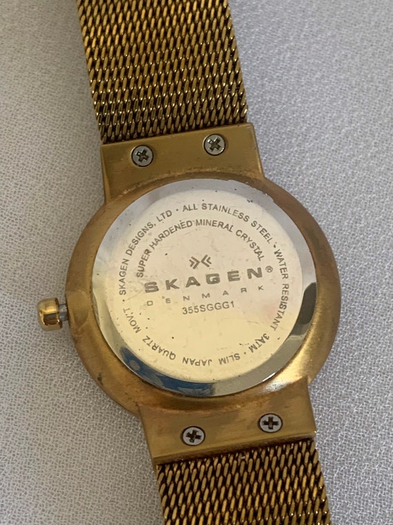 Skagen Steel Ladies Wrist Watch Gem