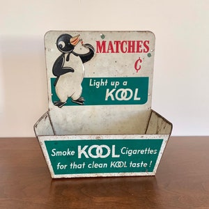 Vintage Kool Cigarette Match Holder Advertising Case - Etsy