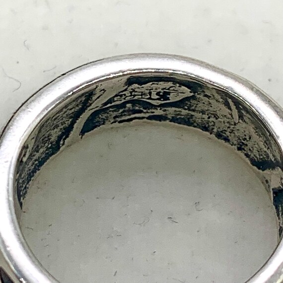 Silver Cloud Infinity Triangle Sterling Silver Ba… - image 2