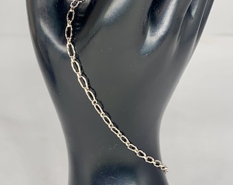 Sterling Silver Chain Link Anklet