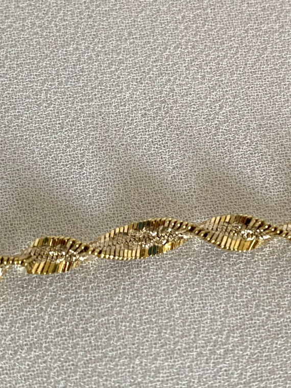 Vermeil Twisted Italian Sterling Silver Necklace - image 3