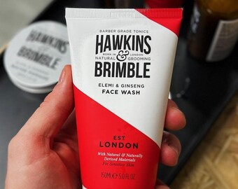 Hawkins & Brimble Face Wash For Men 150ml | UK British Male Grooming | Natural Ingredients