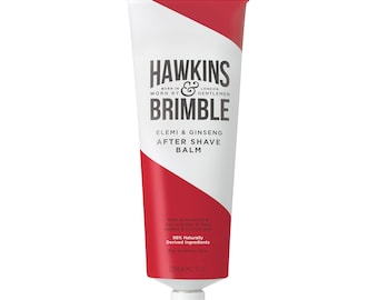 Hawkins & Brimble After Shave Balsam für Männer 125ml | UK British Male Grooming | Natürliche Inhaltsstoffe