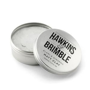 Hawkins & Brimble Hair Matt Clay 100ml | UK British Male Grooming | Natural Ingredients