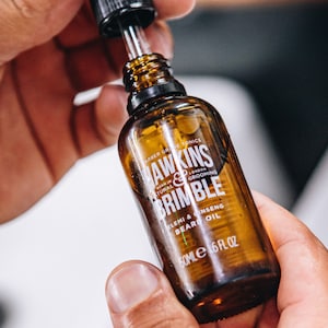 Hawkins & Brimble Beard Oil 50ml | UK British Male Grooming | Natural Ingredients