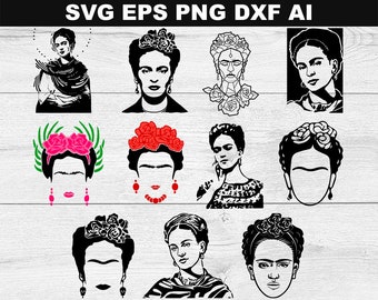 Download Frida Kahlo Svg Etsy