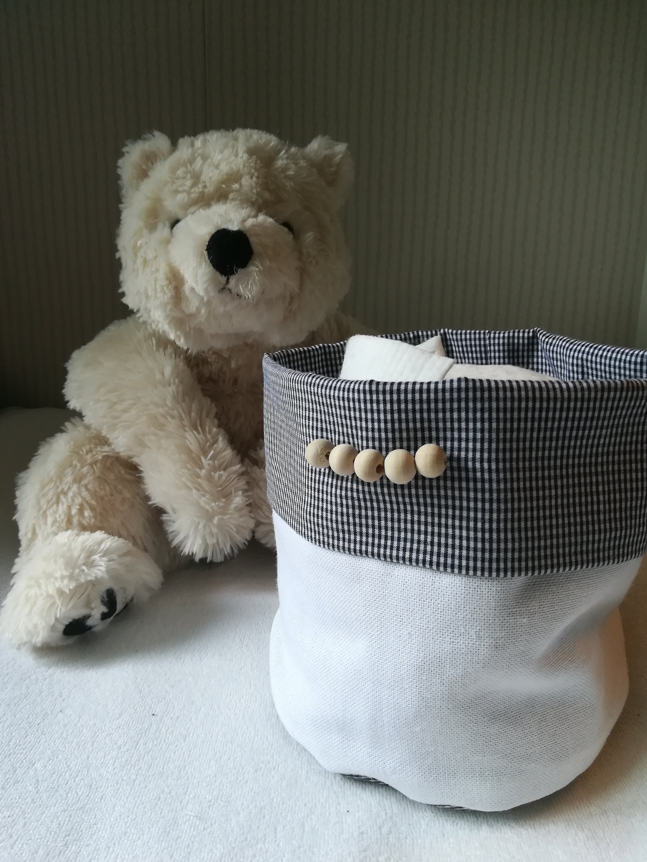 Panière à Carreaux Diam.14cm