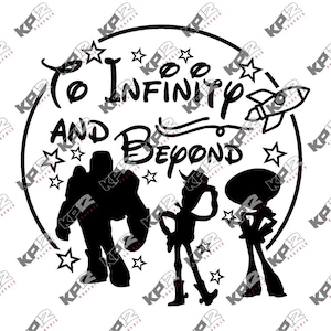 To Infinity and Beyond | Digital Download | .png .jpeg |Transparent | Clipart