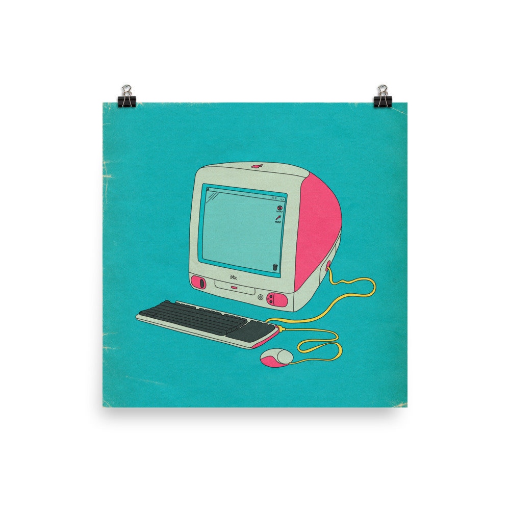 Apple imac poster - Etsy 日本