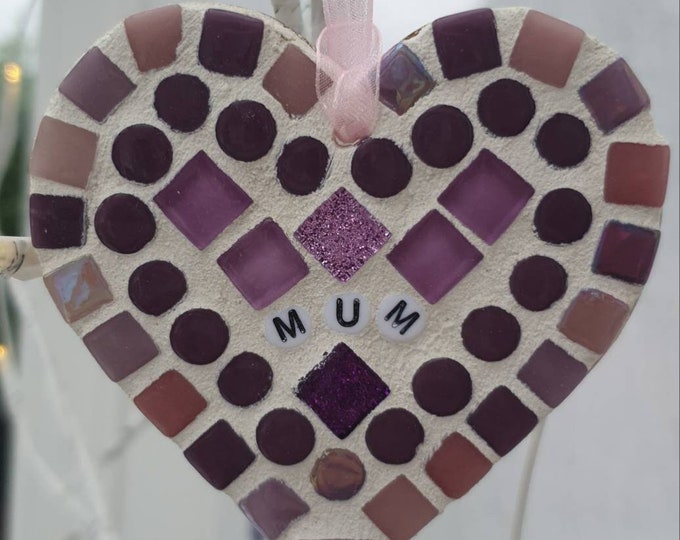 Mosaic Craft Kit - Mini Heart - Mother's day  Craft Activity