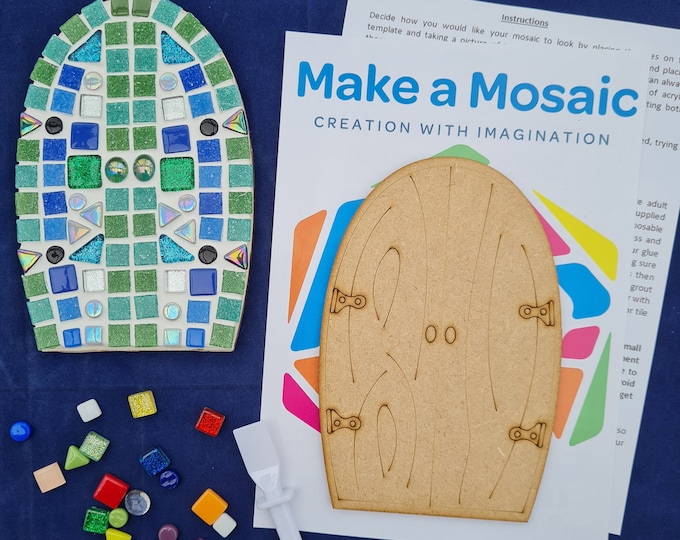 Make a Mosaic Fairy Door Craft Kit - Make your own
